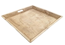 prom brown ottoman tray   