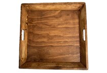 prom brown ottoman tray   