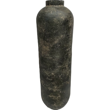 Large Verde Ceramic Floor Vase 11"W X 45"H