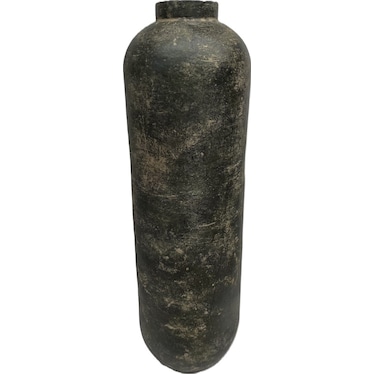 Large Verde Ceramic Floor Vase 11"W X 45"H