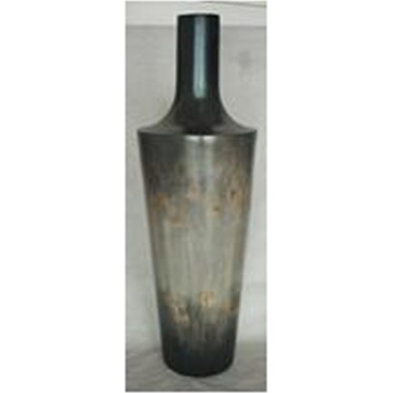 Large Grey Ceramic Floor Vase 15"W x 50"H