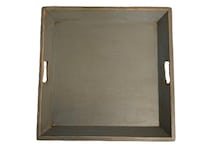 prom grey ottoman tray   