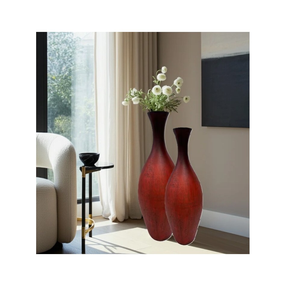 prom red jar vase bowl plate   