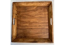 promart brown ottoman tray   
