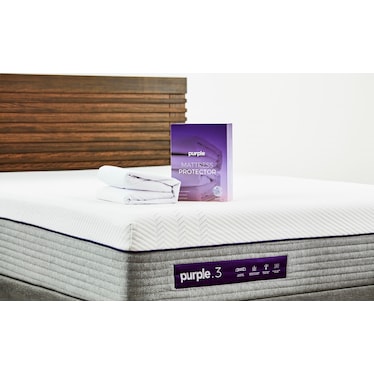 Purple Deep Pocket Mattress Protector