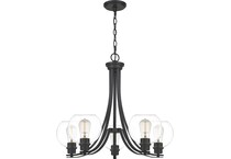quoz black chandelier spo  