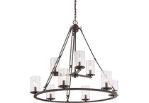quoz bronze chandelier   