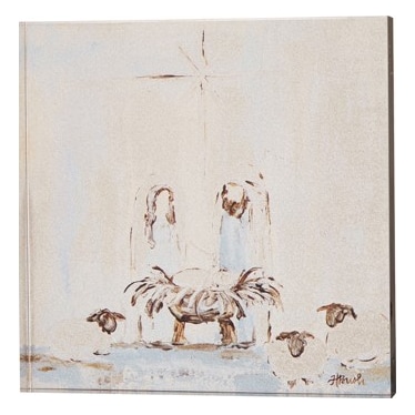 Holy Family Decor 8"W x 8"H
