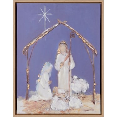 Holy Family Framed Wall Decor 13.75"W x 17.75"H