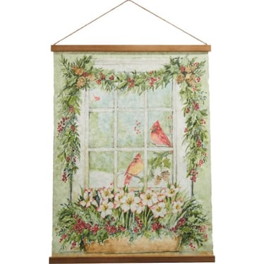 Cardinal Tapestry Wall Decor 25.5"W x 34"H
