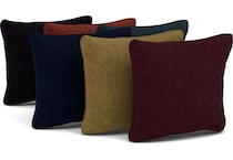 rchd aubergine   palm   teal   wine   ink   paprika pillows z  