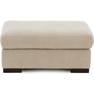 Melbourne Ottoman in Cashew