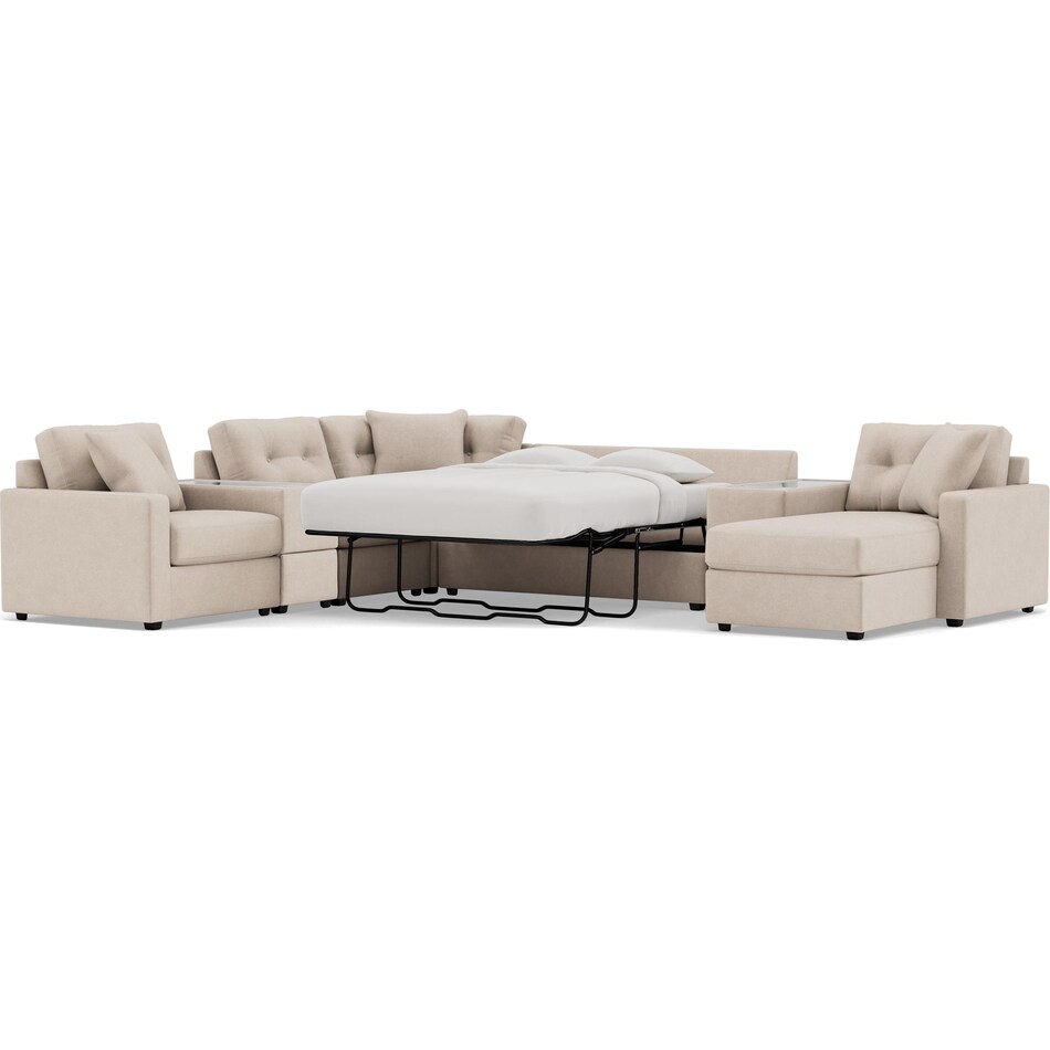 rchd beige mtn fab sectional pkg  