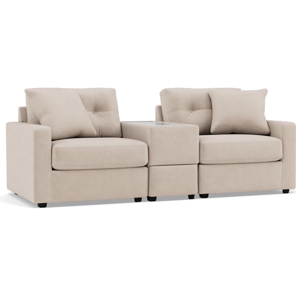 rchd beige mtn fab sectional pkg  