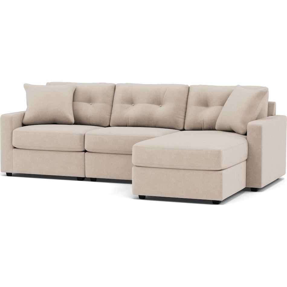 rchd beige mtn fab sectional pkg  