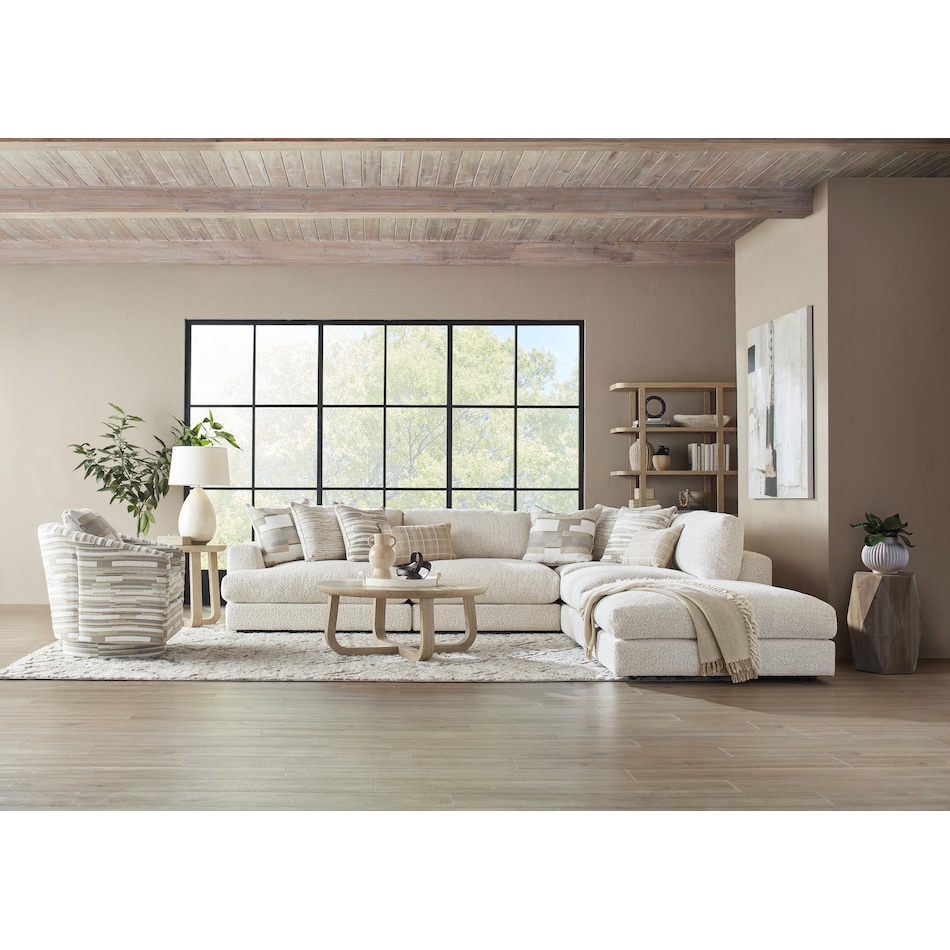 rchd beige sta fab sectional pieces zpkg  