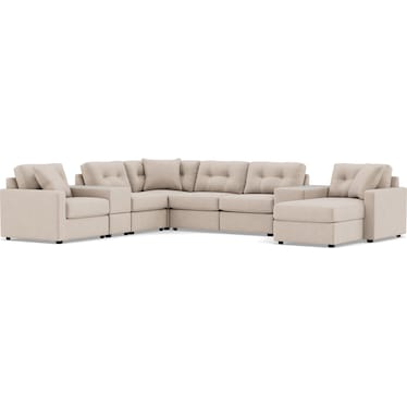 Drew & Jonathan Home Modular One 8-Pc. Chaise Sectional