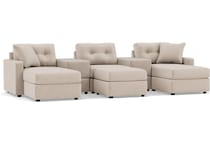 rchd beige sta fab sectional pieces pkg  