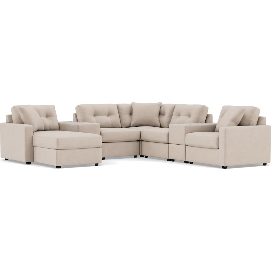 rchd beige sta fab sectional pieces pkg