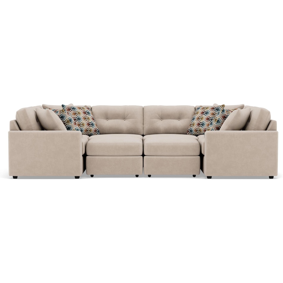 rchd beige sta fab sectional pieces pkg  