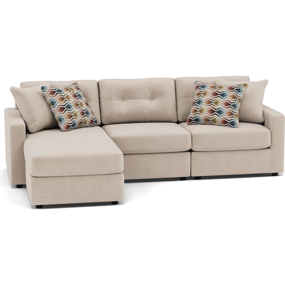 rchd beige sta fab sectional pieces pkg