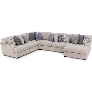 Braxton 4-Pc. Chaise Sectional