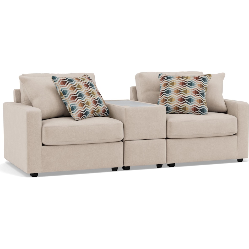 rchd beige sta fab sectional pieces pkg  