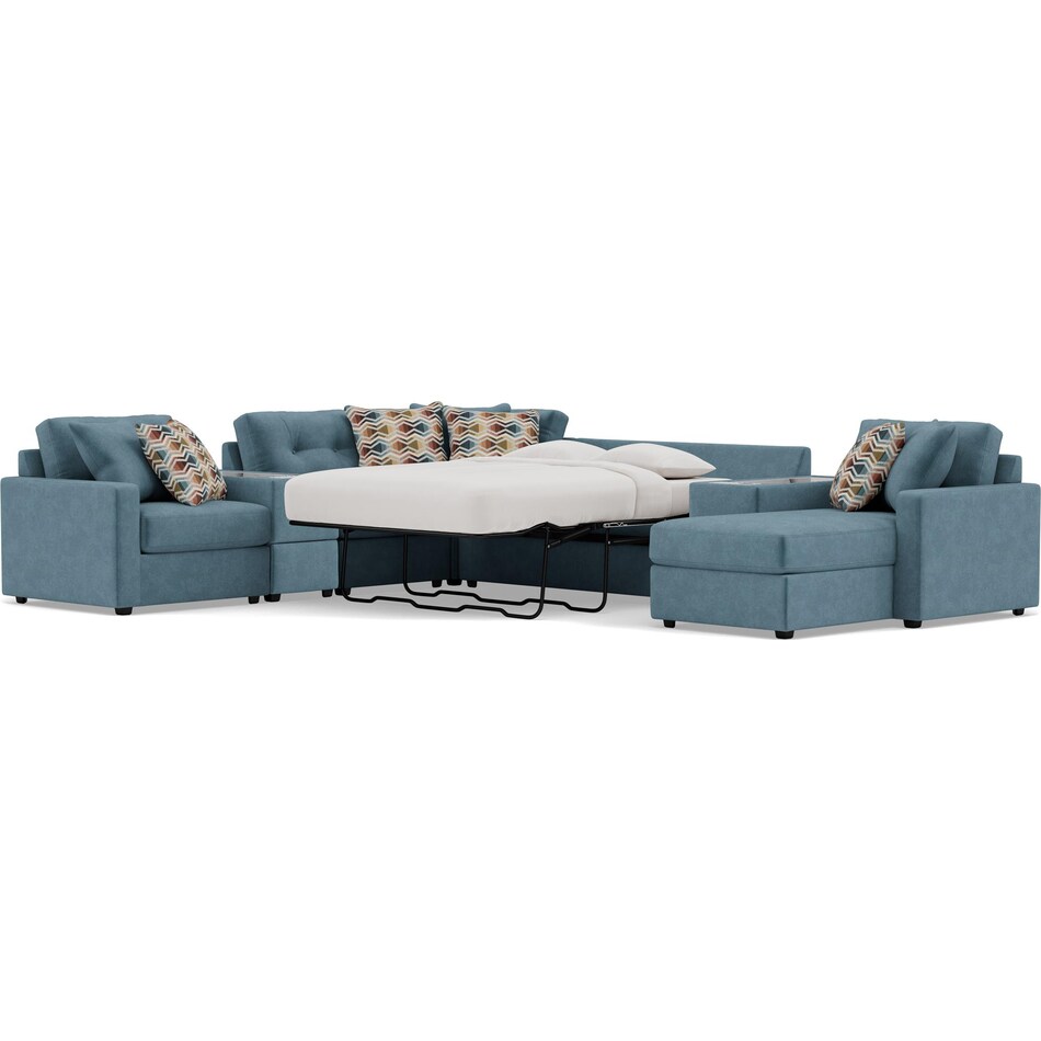 rchd blue mtn fab sectional pkg  