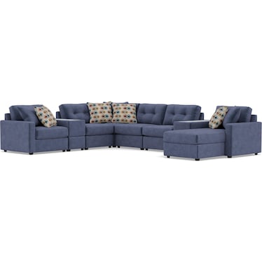 Drew & Jonathan Home Modular One 10-Pc. Chaise Sectional