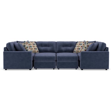 Modular One 10-Pc. Sectional in Navy