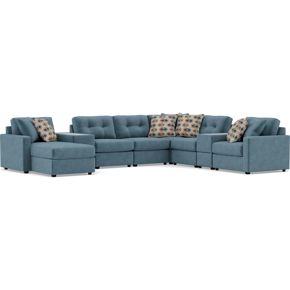 rchd blue sta fab sectional pieces pkg  
