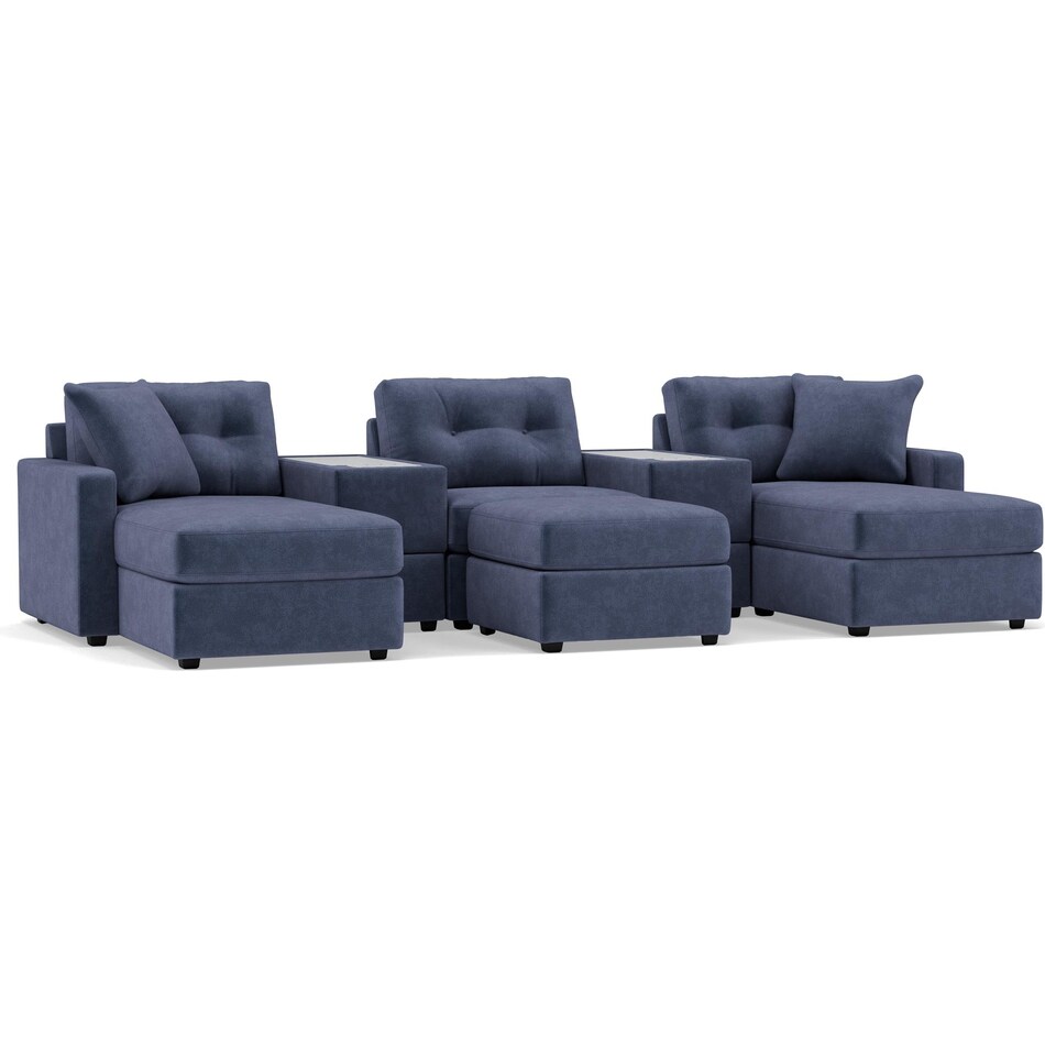 rchd blue sta fab sectional pieces pkg  