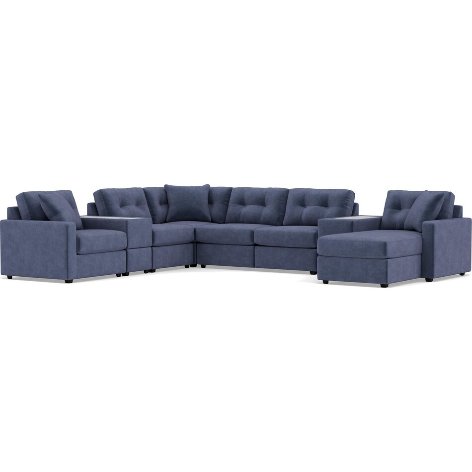 rchd blue sta fab sectional pieces pkg  
