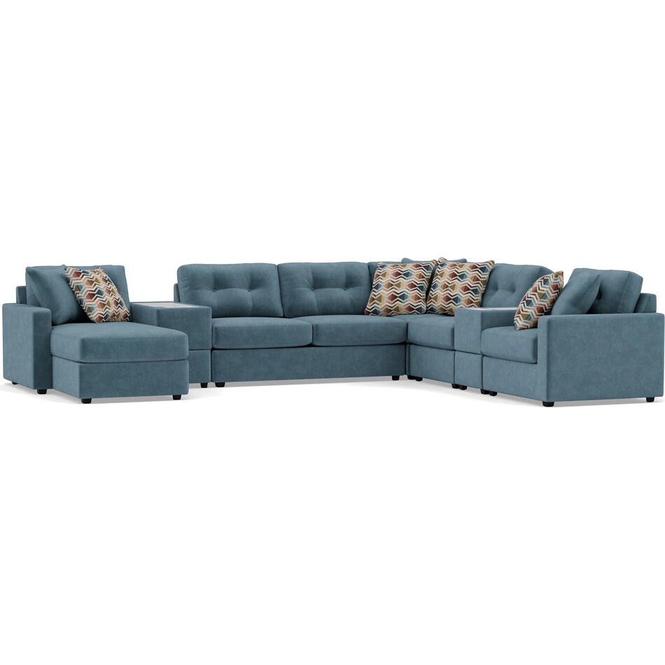 rchd blue sta fab sectional pieces pkg  