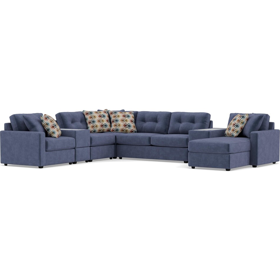 rchd blue sta fab sectional pieces pkg  