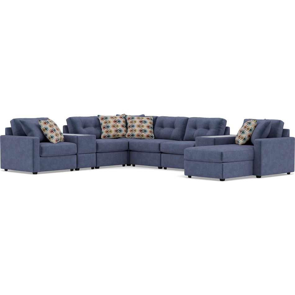 rchd blue sta fab sectional pieces pkg  