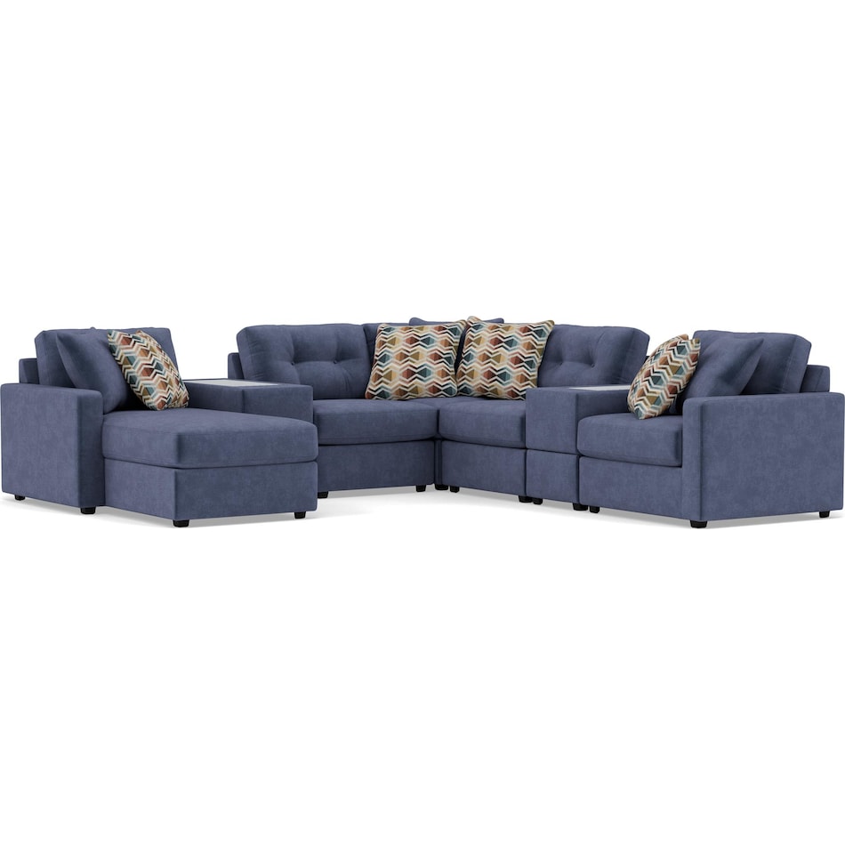 rchd blue sta fab sectional pieces pkg