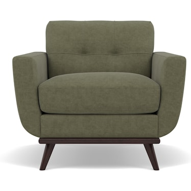 Drew & Jonathan Home Betty Chair In Avocado In Elliot Avocado