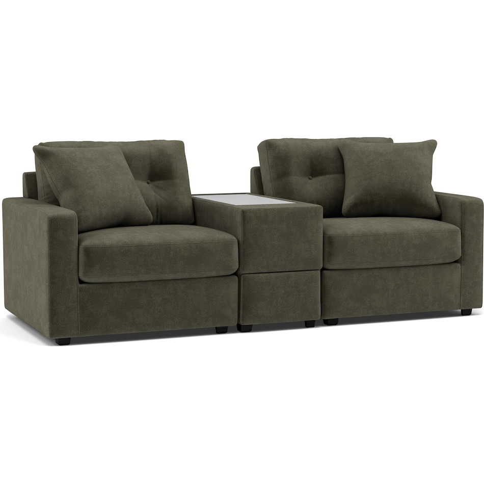 rchd green sta fab sectional pieces pkg  
