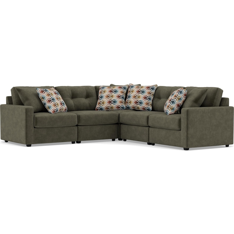 rchd green sta fab sectional pieces pkg  