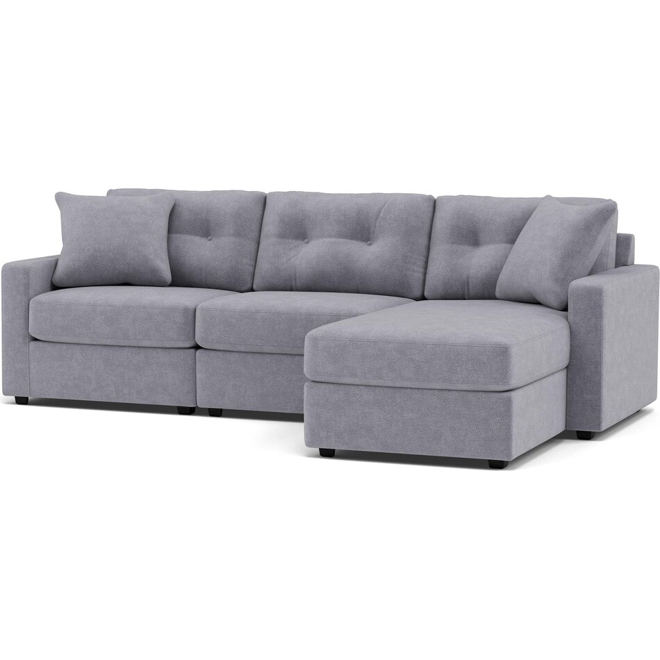 rchd grey mtn fab sectional pkg  