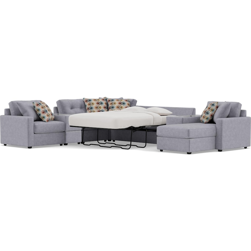 rchd grey mtn fab sectional pkg