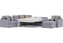 rchd grey sta fab sectional pieces pkg  
