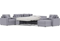 rchd grey sta fab sectional pieces pkg  