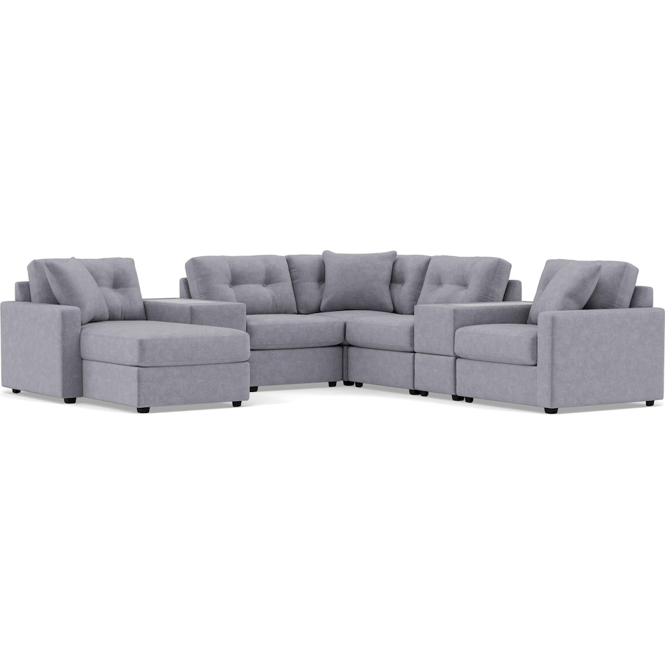 rchd grey sta fab sectional pieces pkg