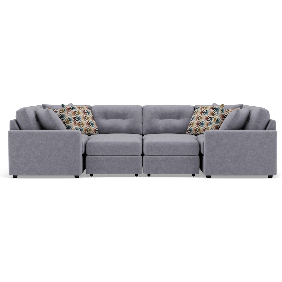 rchd grey sta fab sectional pieces pkg  