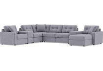 rchd grey sta fab sectional pieces pkg  