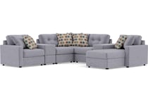 rchd grey sta fab sectional pieces pkg  
