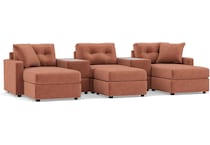 rchd orange sta fab sectional pieces pkg  