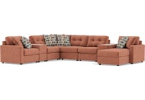 rchd orange sta fab sectional pieces pkg  